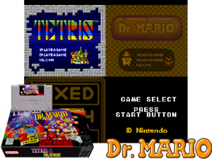 Tetris & Dr. Mario (U) [f1+C] Cover